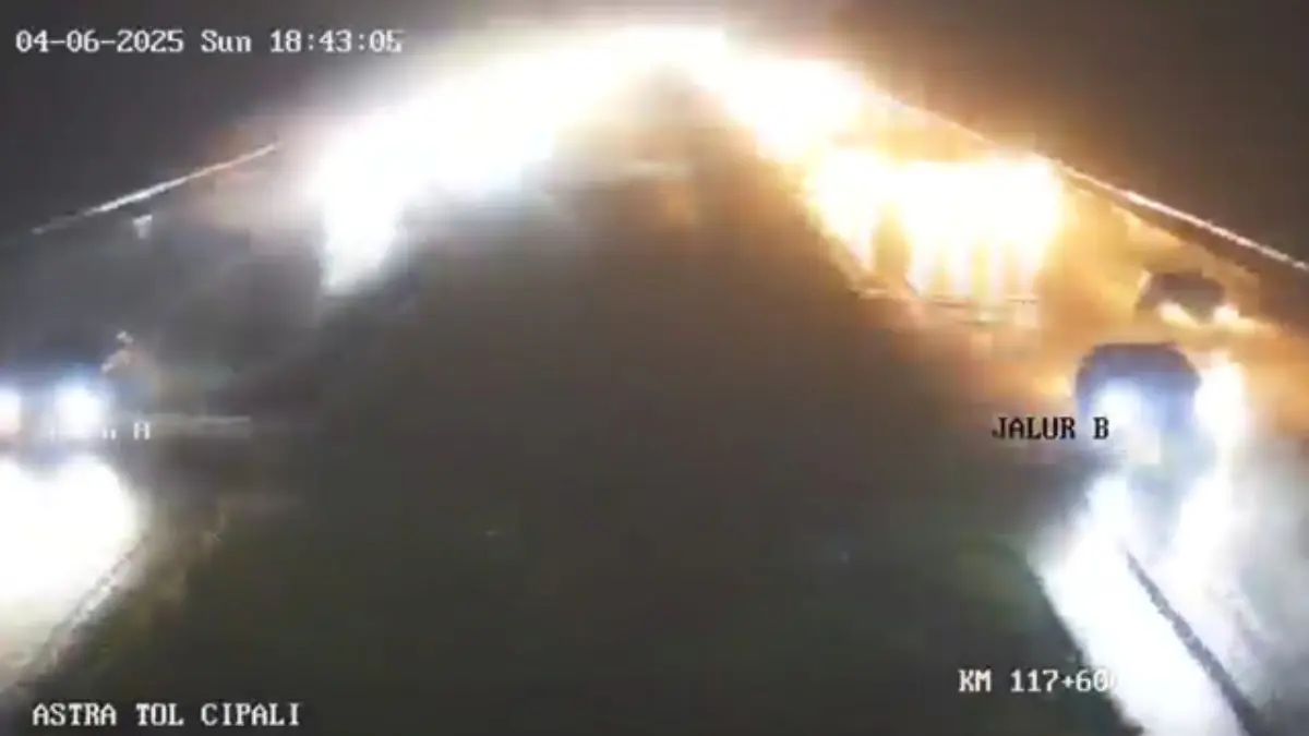 Arus lalu lintas di Tol Trans Jawa, Minggu (6/4/2025). (Foto: Jasa Marga)