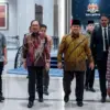 PM Malaysia Anwar Ibrahim menerima kunjungan Presiden Prabowo Subianto di Malaysia, Minggu (6/4/2025). Foto: I