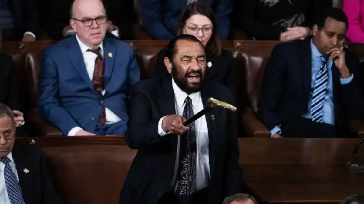 Rencana Anggota Kongres Ajukan Pemakzulan Trump dalam Waktu 30 Hari Anggota Kongres dari Partai Demokrat, Al Green (Getty Images)