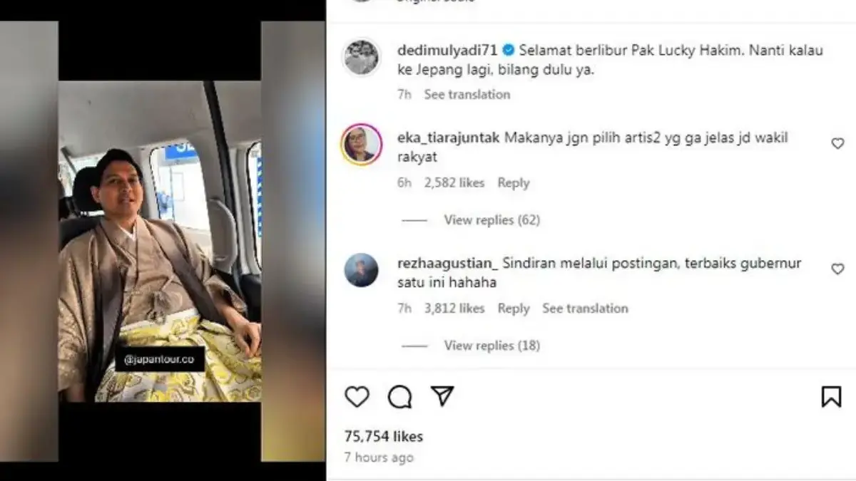 Instagram Dedi Mulyadi