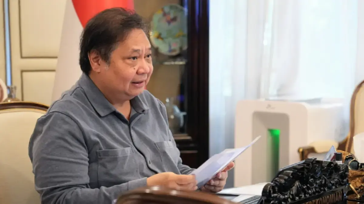 Menko Perekonomian Airlangga Hartarto. (Foto: Kemenko Perekonomian)