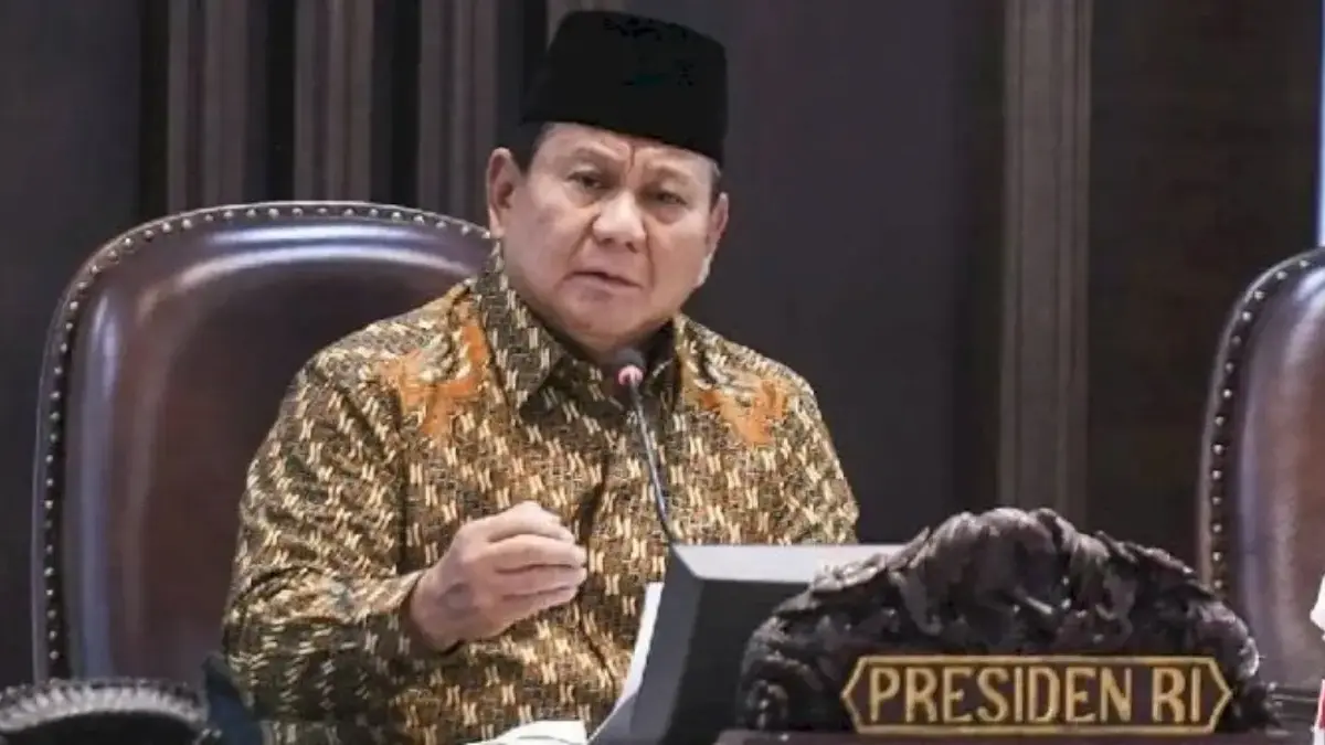 Presiden Prabowo Subianto (Tangkapan layar YouTube)