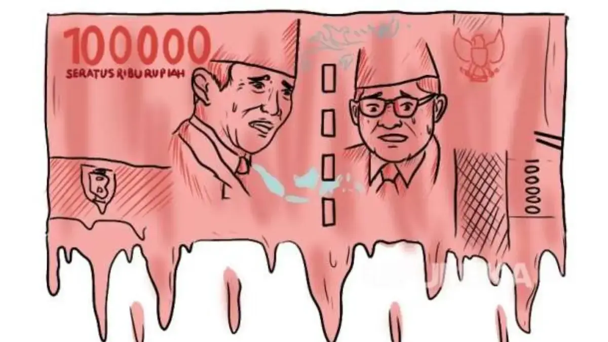 Ilustrasi Rupiah Melemah - (Foto : MgRol112)