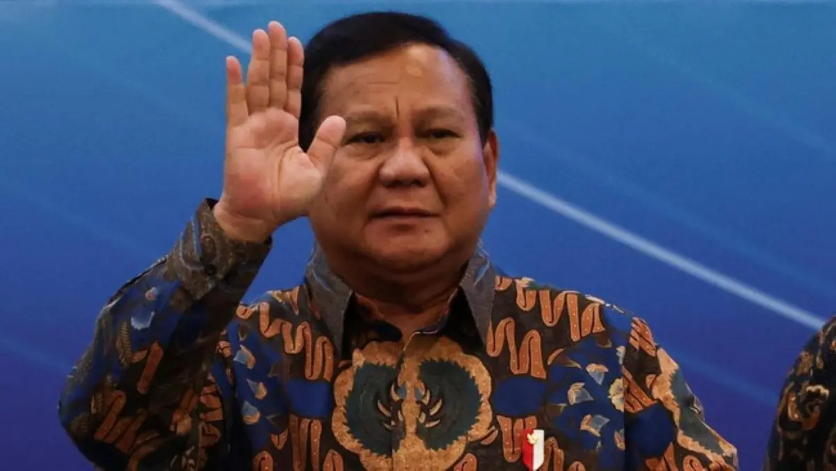 Prabowo Angkat Suara Soal Kebijakan Tarif Impor Trump: Kita Bangun Ekonomi Mandiri Presiden Prabowo Subianto saat pidato dalam acara Sarasehan Ekonomi di Jakarta, Selasa (8/4). (Foto: REUTERS/W