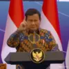 Sarasehan Ekonomi Bersama Presiden Republik Indonesia di Menara Mandiri, Jakarta, Selasa (8/4/2025).