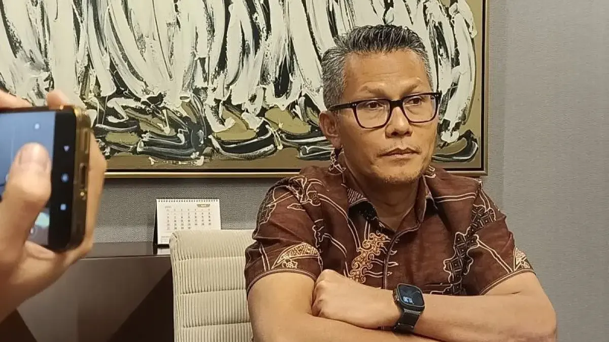 Juru Bicara Kementerian Perindustrian (Kemenperin) Febri Hendri Antoni Arif, Kamis (10/4/2025). (ANTARA/Muzdaf