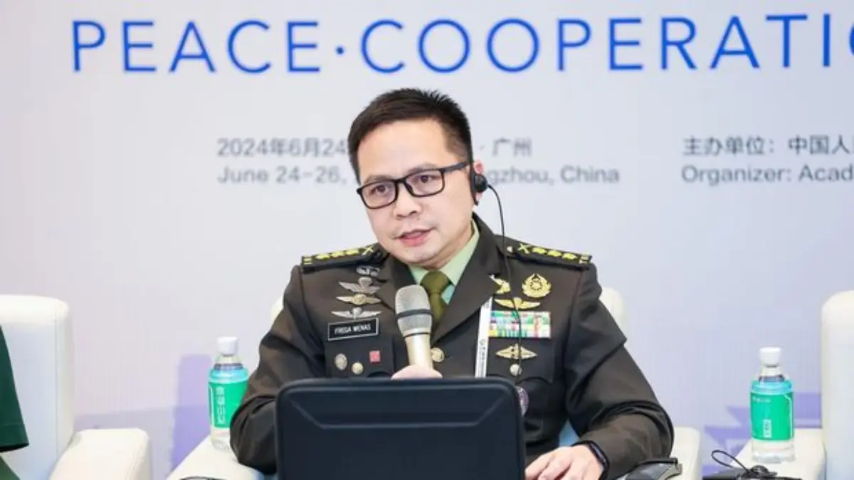 o: Kolonel Infranteri Frega Wenas Inkiriwang. (Dokumentasi Instagram Kolonel Infranteri Frega Wenas Inkiriwang