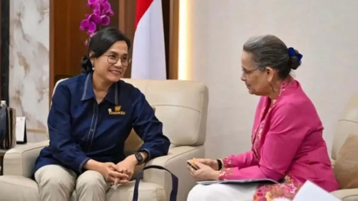 Tensi Perang Dagang Global Memanas, Sri Mulyani Temui Duta Besar Amerika Serikat Bahas Negosiasi Tarif Trump Menteri Keuangan Sri Mulyani Indrawati dan Duta Besar Amerika Serikat untuk Indonesia, Kamala Shirin Lakhdhir