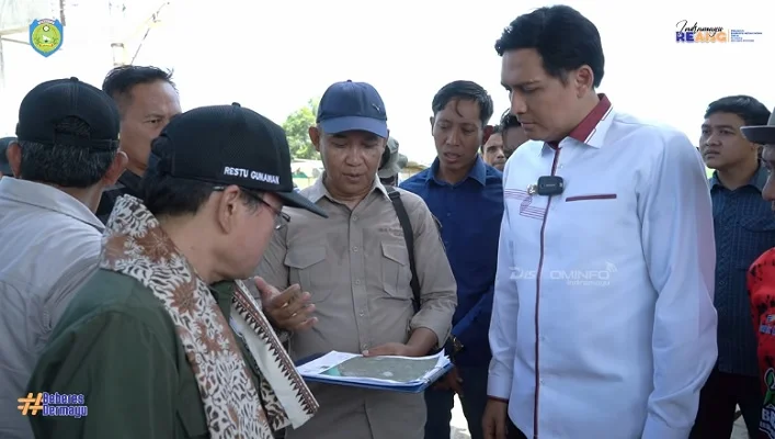Rencana penelitian dan kajian tersebut terungkap setelah Bupati Indramayu, Lucky Hakim, menerima kedatangan Di