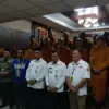 Rombongan biksu tudhong tiba di Semarang disambut Gubernur dan Wagub Jateng.