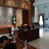 Perjalanan spiritual mereka singgah di Kanwil Kemenag Provinsi Jateng setelah sebelumnya bersilaturahmi ke Kan