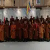 Bikkhu atau Bhante Thudong saat singgah di Kabupaten Semarang, Rabu (7/5)