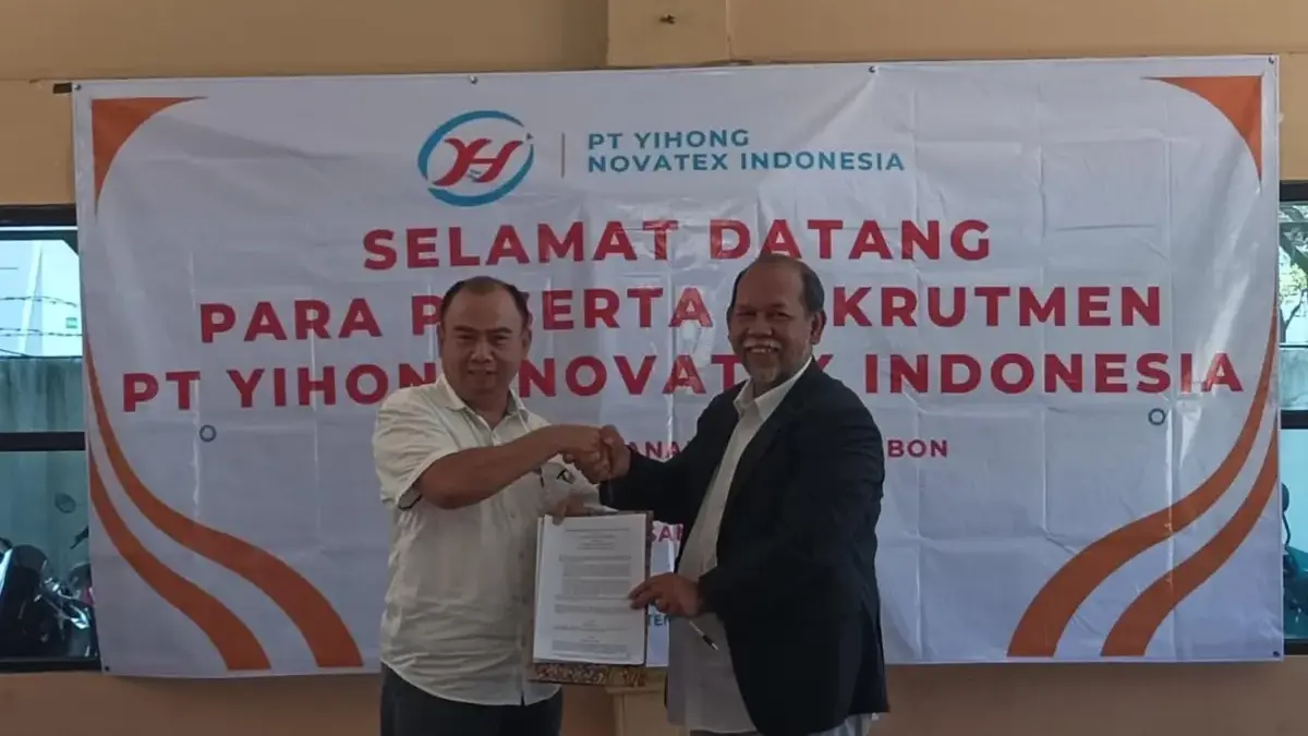 Yihong Novatex Indonesia di Cirebon Buka Lowongan Kerja: Komitmen Bangun Kepercayaan Publik dan Mitra Bisnis Kerja sama pihak PT Yihong Novatex Indonesia dengan Kampus Politeknik LP3I Kampus Cirebon untuk pelaksanaan te