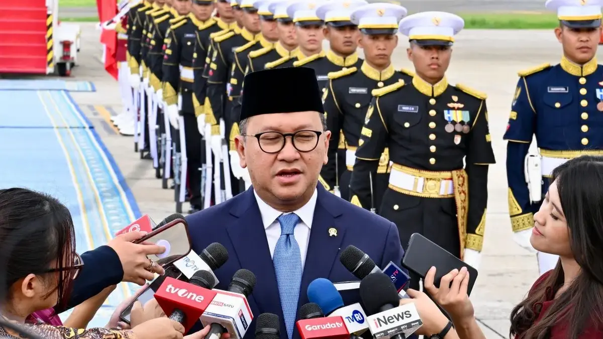Rosan Roeslani: Kunjungan Li Qiang ke Indonesia Bawa Prospek Kerja Implementasi Investasi USD 10 Miliar Menteri Investasi dan Hilirisasi/Kepala BKPM Rosan Perkasa Roeslani saat menyampaikan keterangan terkait ketib