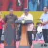 Presiden Prabowo Hadiri Peringatan Hari Buruh Internasional, Monas, 1 Mei 2025. (Tangkapan layar YouTube Setpr