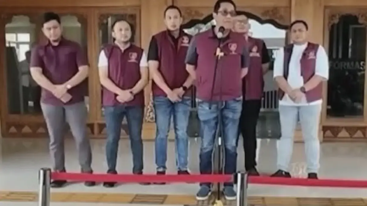 Direktur Tindak Pidana Umum Bareskrim Polri Brigjen Djuhandhani Rahardjo Puro, saat konferensi pers di Mapolre