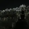 Candi Borobudur di malam hari