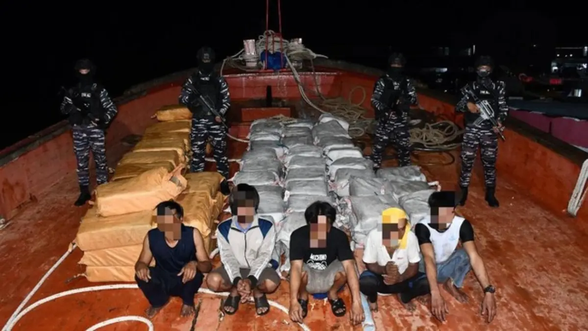 Pangkoarmada I masih mendalami asal dan tujuan kapal bermuatan 1,2 ton kokain dan 705 Kg sabu yang disergap pr