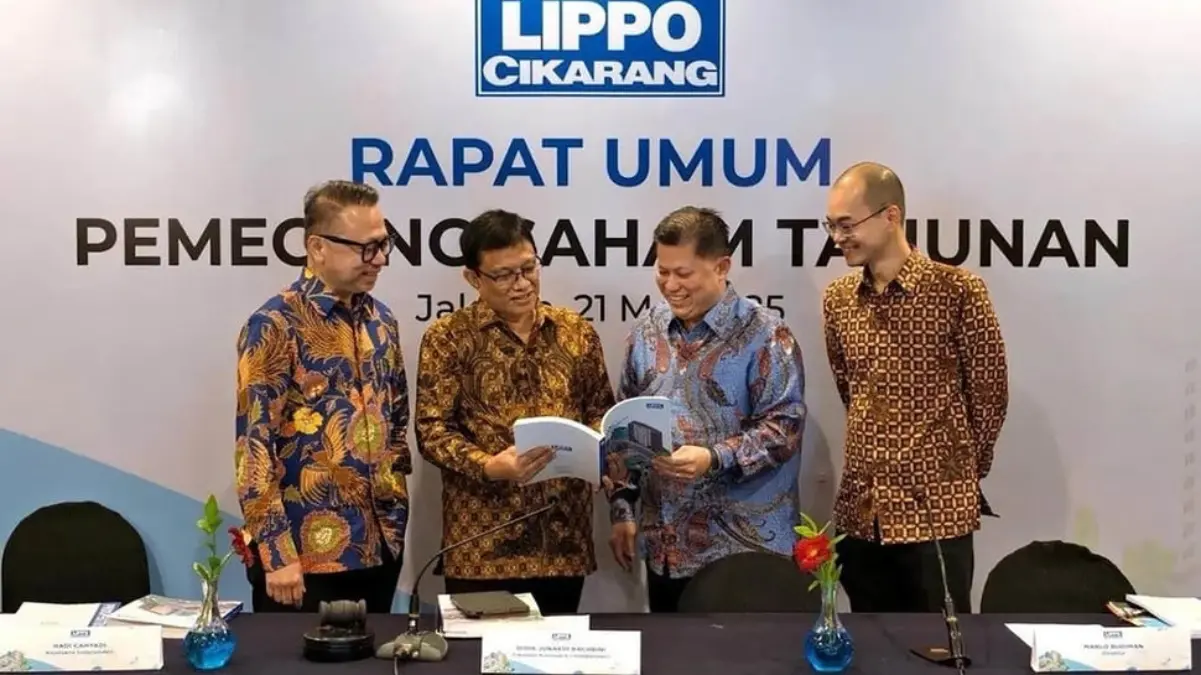 PT Lippo Cikarang Tbk (LPCK) mengumumkan perubahan susunan Dewan Komisaris dan Direksi dalam Rapat Umum Pemega
