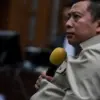 Mantan kader PDI Perjuangan Saiful Bahri bersaksi dalam sidang kasus dugaan suap proses pergantian antarwaktu