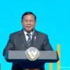 Presiden RI Prabowo Subianto di Indonesia-China Business Reception 2025 yang berlangsung di Shangri-La, Jakart