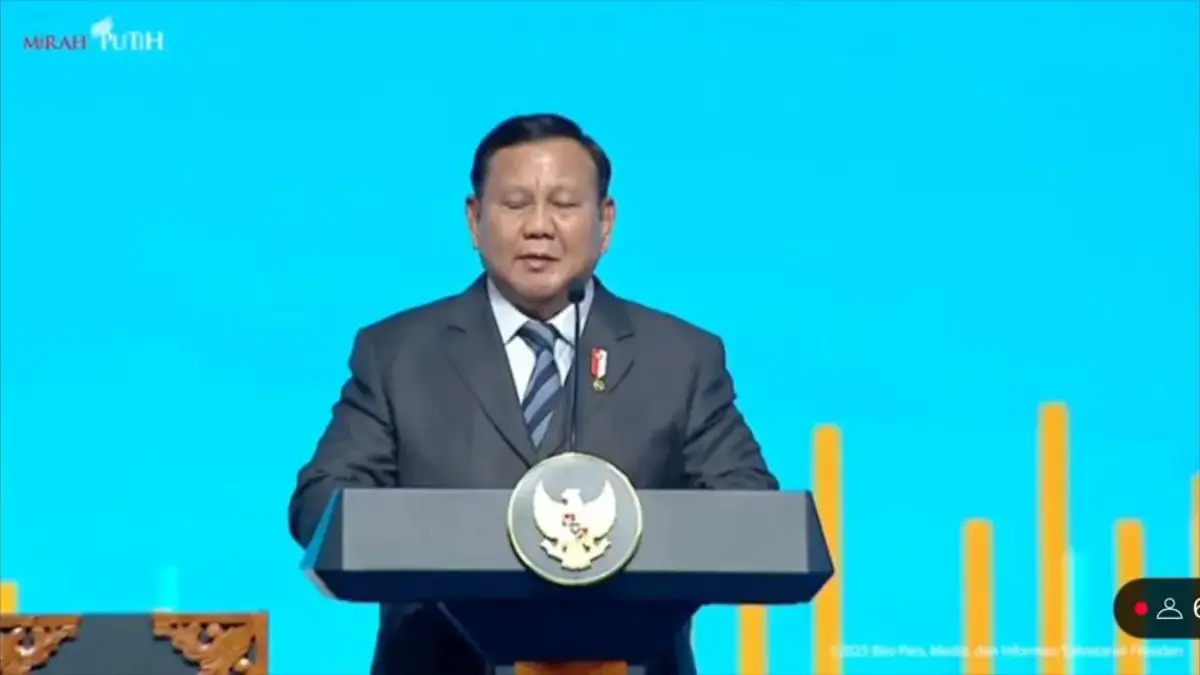 Prabowo Ungkap 2 Bangsa Besar Jalin Perdagangan Selama Ratusan Tahun: Saya Kira DNA Kita, DNA dari Tiongkok Presiden RI Prabowo Subianto di Indonesia-China Business Reception 2025 yang berlangsung di Shangri-La, Jakart
