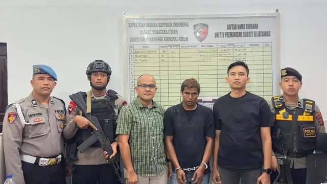 Pelaku pembacokan jaksa Kejari Deli Serdang ditangkap polisi