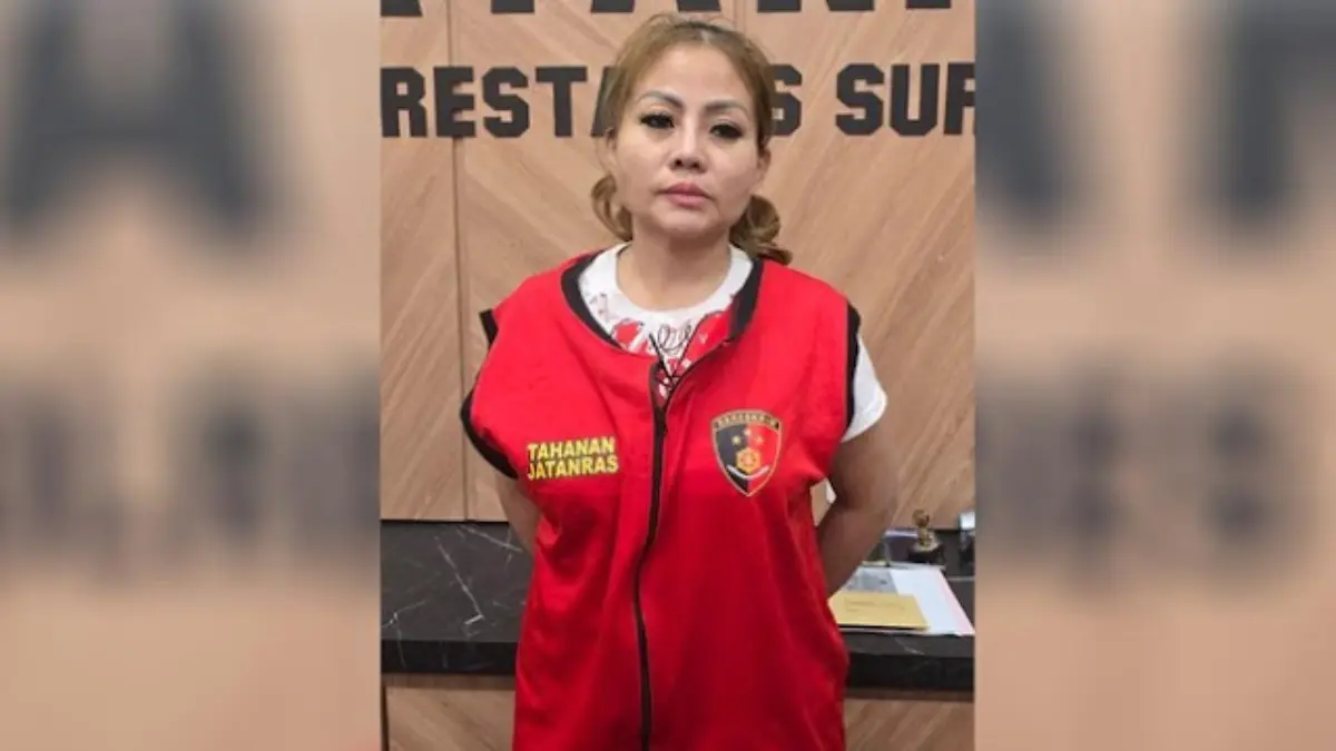 Jan Hwa Diana tersangka diduga gelapkan ratusan ijazah karyawan CV Sentoso Seal (Foto Dok Polrestabes Surabaya