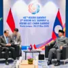 Pertemuan bilateral Presiden RI Prabowo Subianto dengan PM Laos, Sonexay Siphandone di Malaysia, Senin (26/5/2