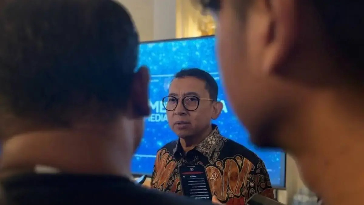 Menteri Kebudayaan Fadli Zon saat bertemu awak media di Jakarta, Selasa (6/5/2025). (Foto: Antara/Sinta Ambar)