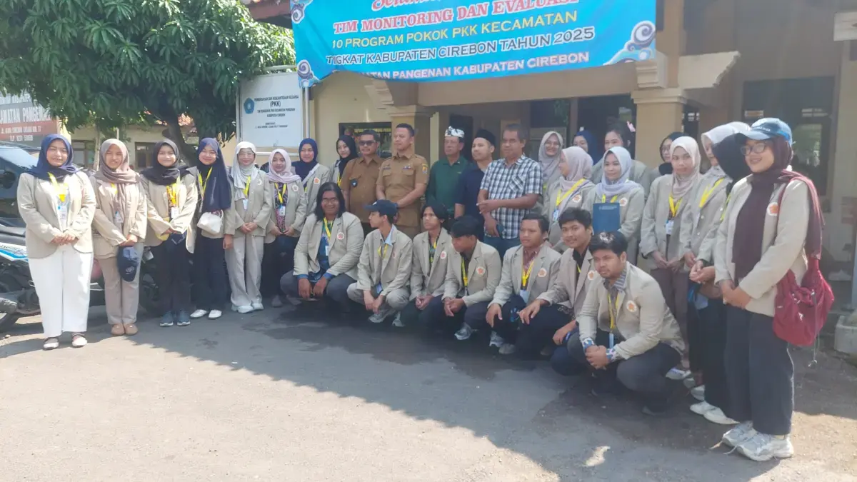 KKN 2 Desa di Cirebon, Mahasiswa UGM Angkat Tema Pengembangan SDM hingga Isu Lingkungan KKN dan PPM mahasiswa UGM di Kecamatan Pangenan, Kabupaten Cirebon
