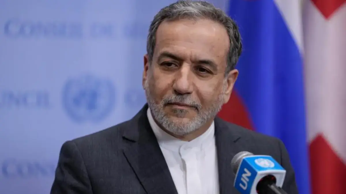 Menteri Luar Negeri Iran Abbas Araghchi berbicara dalam konferensi pers di markas besar PBB, Rabu, 25 Septembe
