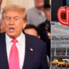 Kolase Donald Trump. CNN daan The New York Times