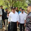 Walikota Cirebon Effendi Edo melakukan sidak di galian C Kecamatan Harjamukti. (IST)
