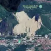 Kondisi kaki Gunung Kuda pada 6 Agustus 2024/Google Earth