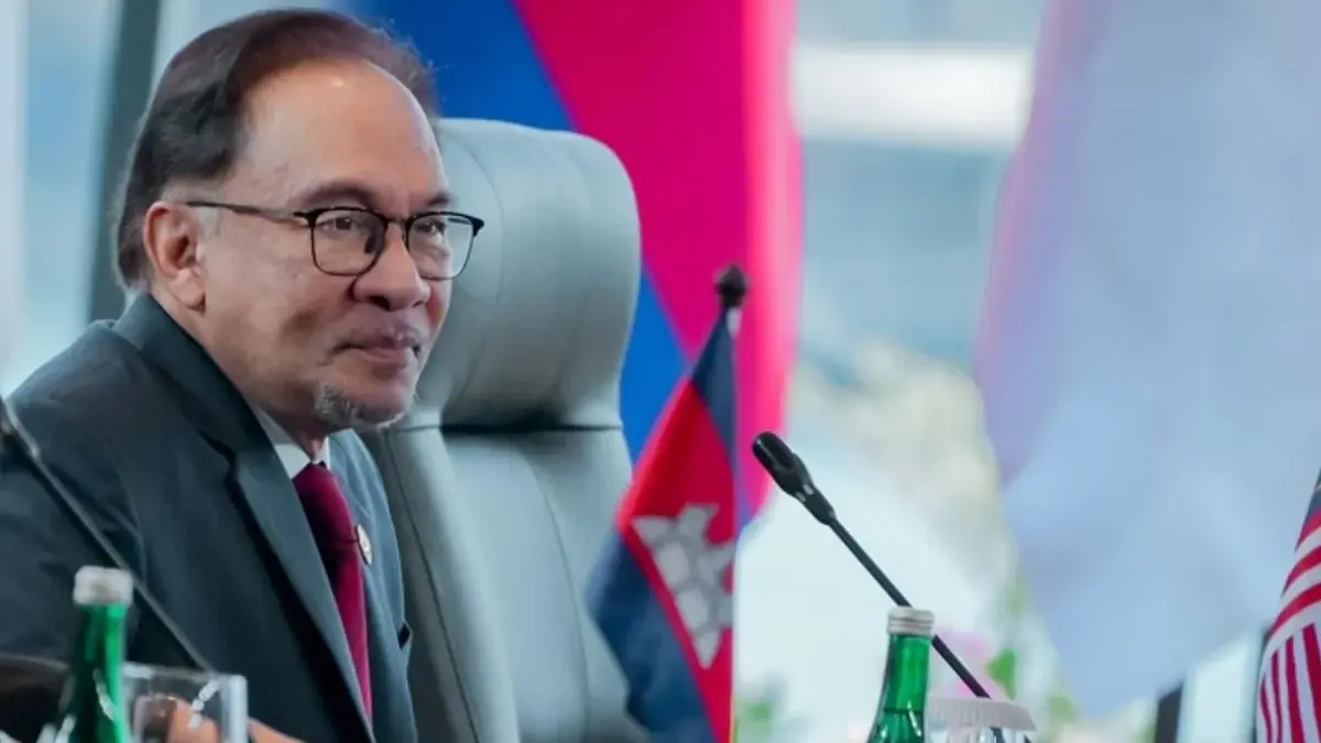 Perdana Menteri Malaysia Anwar Ibrahim. (ANTARA/Anadolu/py)