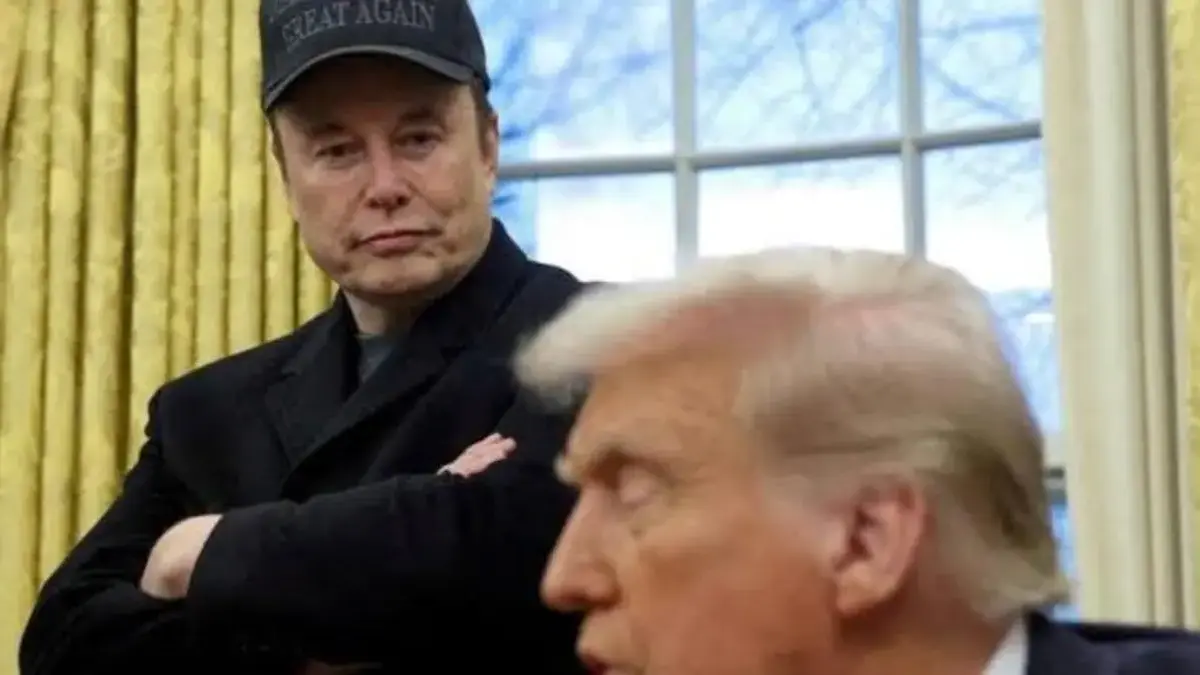 Elon Musk dan Donald Trump