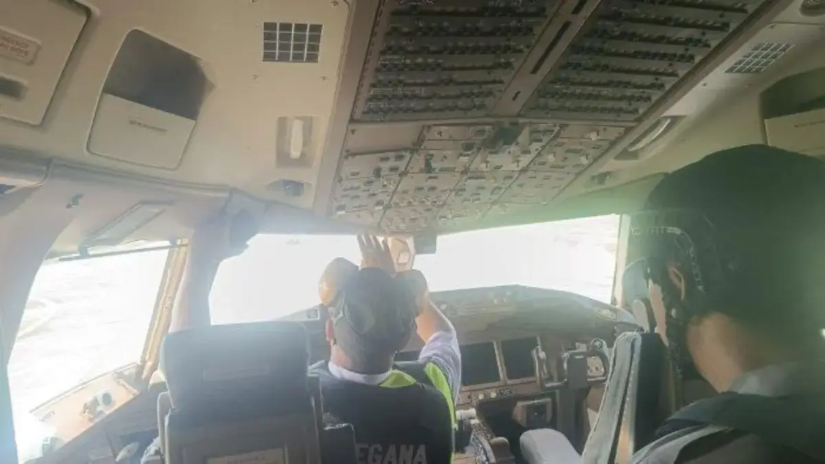 Pesawat Saudia Airlines SV-5726 penerbangan Jeddah - Soekarno - Hatta (CGK) mendarat darurat di bandara Intern