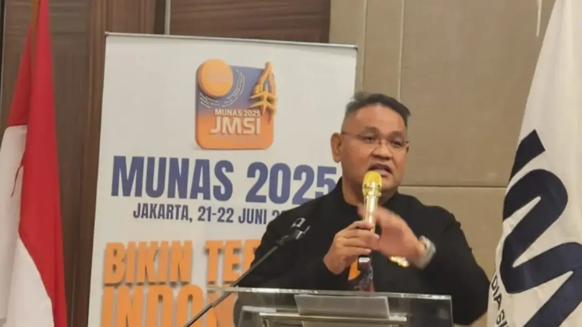 Ketua Umum Jaringan Media Siber Indonesia (JMSI) periode 2025-2030 Teguh Santosa/Ist