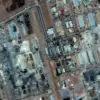 Fasilitas nuklir Isfahan yang hancur akibat serangan Midnight Hammer Amerika Serikat. Foto: Maxar Technology