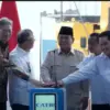 Goundbreaking ekosistem industri kendaraan listrik terintegrasi di Karawang, Jawa Barat, Minggu (29/6/2025). (