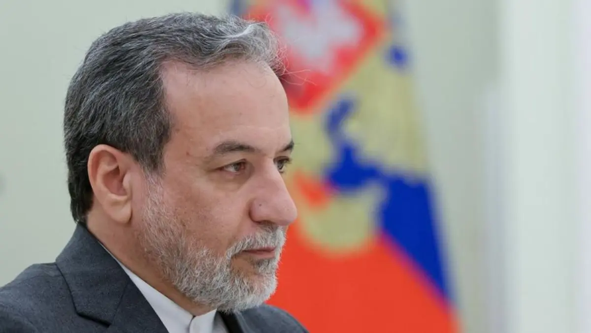 Menteri Luar Negeri Iran Abbas Araqchi menghadiri pertemuan dengan Presiden Rusia Vladimir Putin di Kremlin di