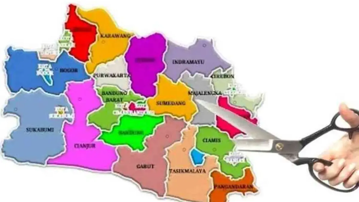 Ilustrasi Peta Jawa Barat