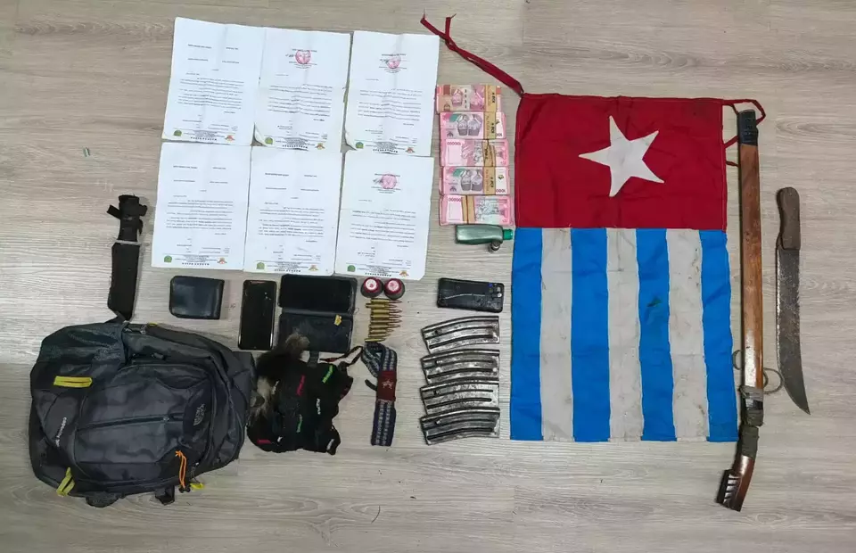 TNI kembali melumpuhkan dua anggota OPM dengan cara menembak mati. (TNI)