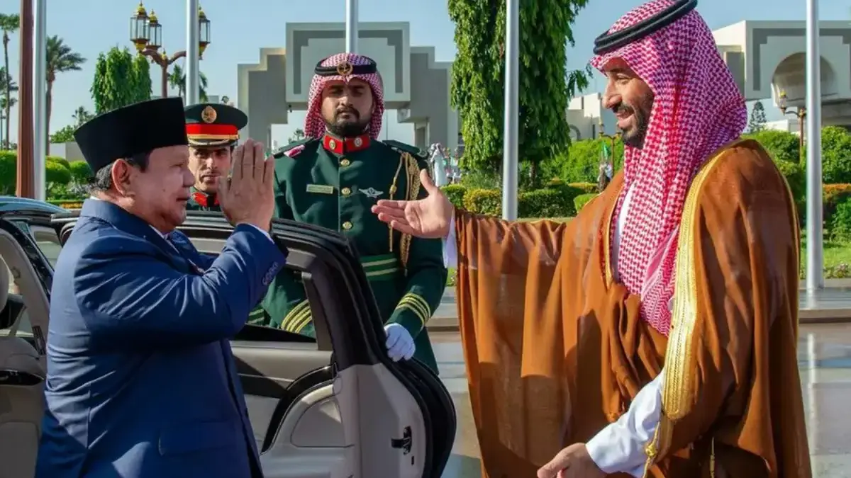 Putra Mahkota Saudi dan Presiden Prabowo gelar pembicaraan, pimpin bersama rapat koordinasi pertama Dewan Peng