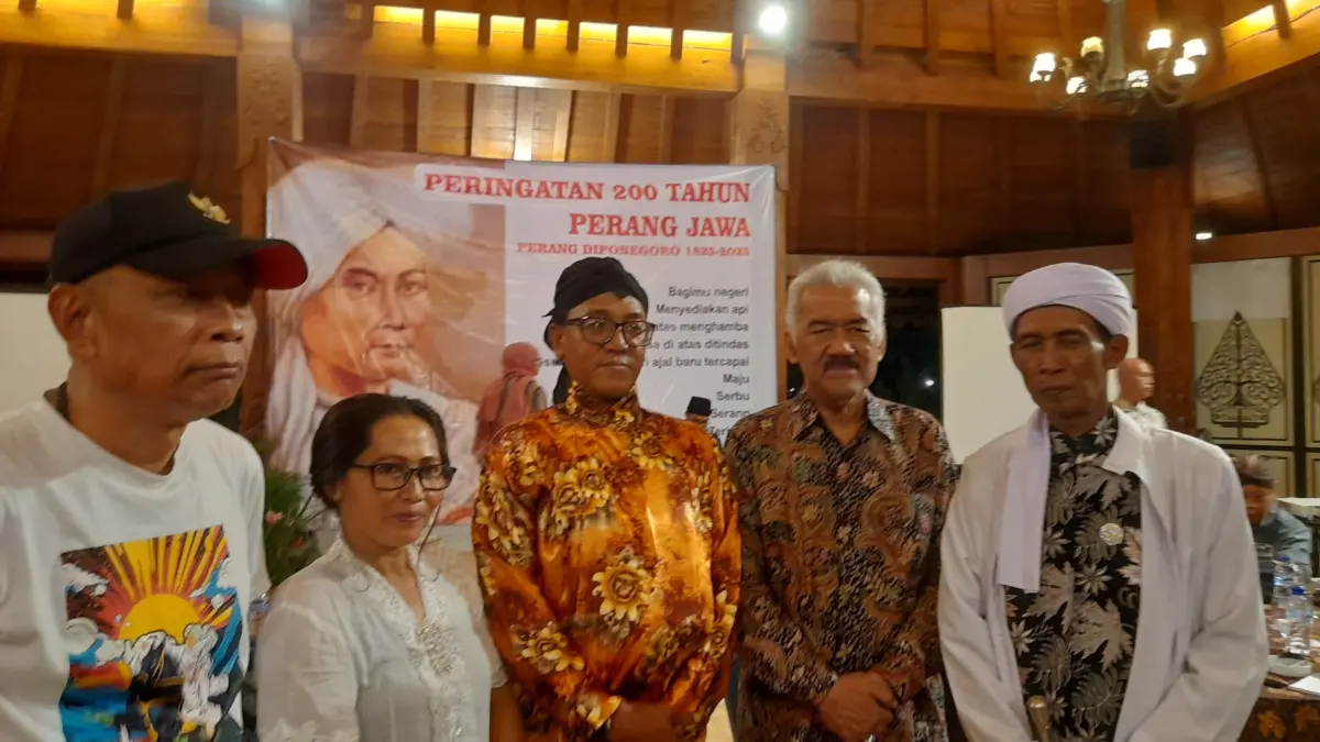 Peringatan 200 Tahun Perang Jawa, Wamensos Agus Jabo Priyono, GBPH Prabukusomo Pengageng Padepokan Diponegaran