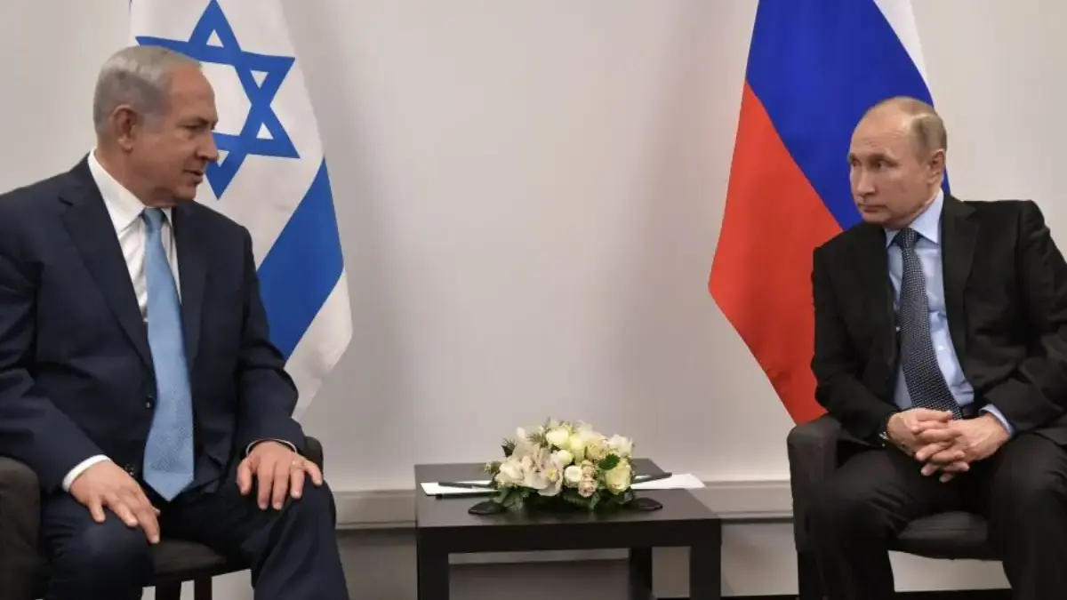 Benjamin Netanyahu dan Vladimir Putin