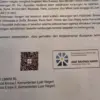 Surat berkop Kementerian Usaha Mikro, Kecil, dan Menengah (UMKM) viral di media sosial pada Kamis (3/7/2025).