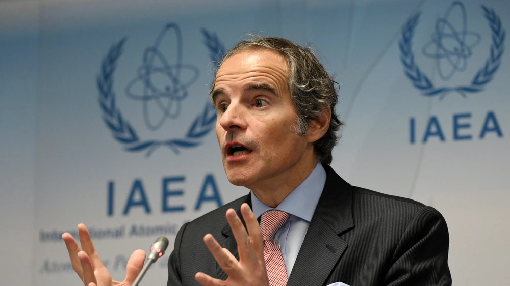 Kepala Badan Energi Atom Internasional (IAEA) Rafael Grossi.