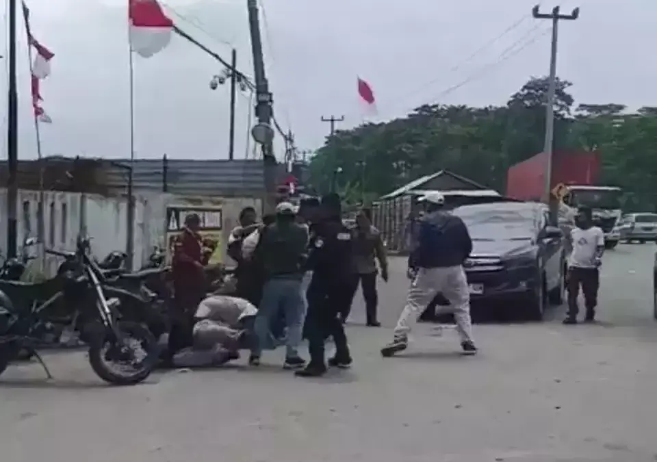 Pelaksana Tugas (Plt) Ketua PWI Lebak Nurabidin Ubaidillah menyebut aksi kekerasan yang dilakukan satpam perus